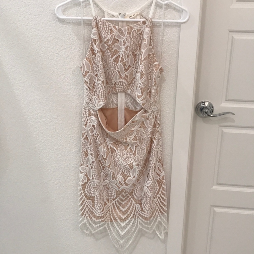Beautiful white lace dress